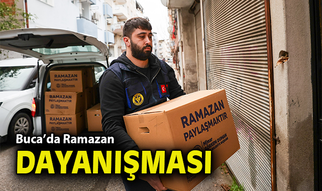 Buca’da Ramazan dayanışması