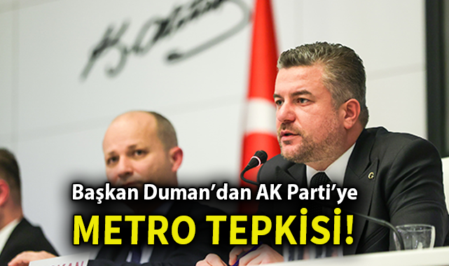  Buca metrosu inşaatına AK Parti’den ret