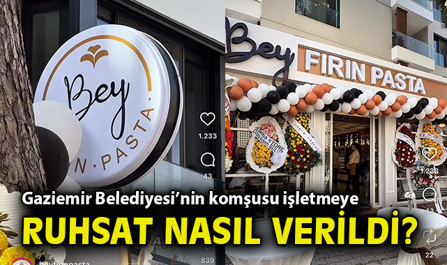 Gaziemir Belediyesi’nin komşusu işletmeye ruhsat nasıl verildi?