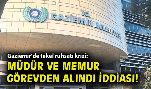 Gaziemir'de tekel ruhsatı krizi: Müdür ve memur görevden alındı iddiası!