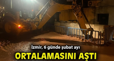 İzmir, 6 günde şubat ayı ortalamasını aştı