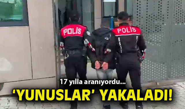İzmir’de 17 yıl hapisle aranan firariyi 'Yunuslar' yakaladı