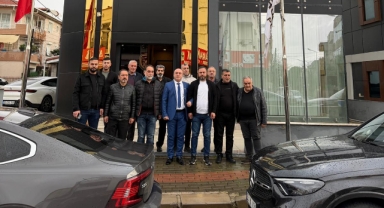 Kanaat Önderi Hüseyin Kuruçay, İZ DİYAR DER Yönetimini Ağırladı