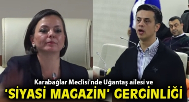 Karabağlar Meclisi'nde Uğantaş ailesi ve 'Siyasi magazin' gerginliği