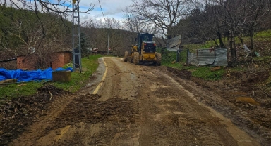 Kuvvetli yağışların ardından kırsalda yoğun müdahale