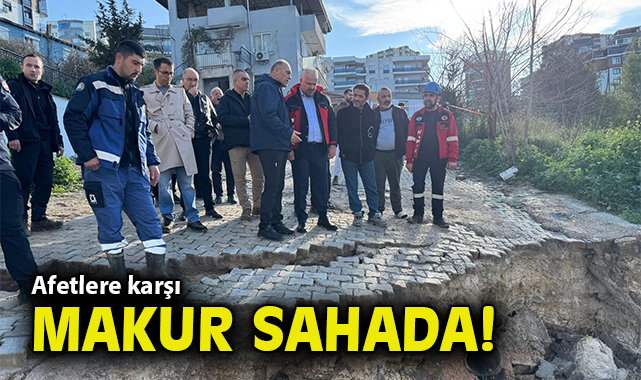 Menemen Belediyesi afetlere karşı teyakkuzda