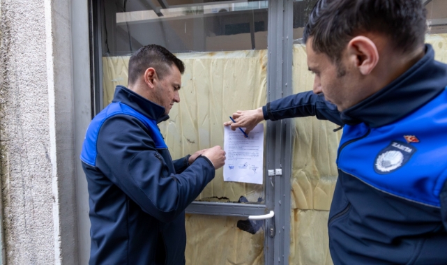 Merdiven altı imalathaneye mühür vuruldu