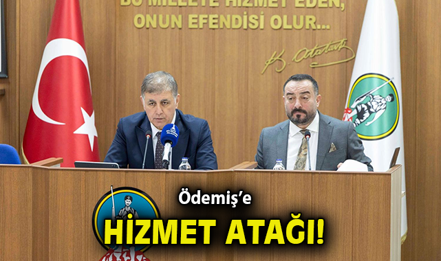 Ödemiş’e hizmet atağı