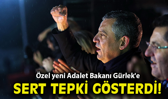 Özgür Özel'den yeni Adalet Bakanı Akın Gürlek'e sert tepki: Yarın sabah bu sabahtan daha zor olacak, teslim olmayacağız