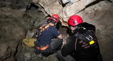 Selçuk’ta mağarada 9 saatlik kurtarma seferberliği