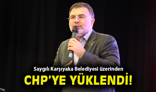 AK Partili Saygılı, işçilerin maaşını ödeyemeyen Karşıyaka Belediyesi üzerinden CHP'ye yüklendi!