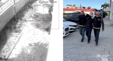 Apartman dairesine tırmanıp girdi, dizüstü bilgisayar çaldı