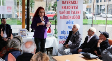 Bayraklı’da Bahar Evi’nde ağız ve diş sağlığı eğitimi