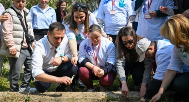 Bornova'da sevginin izleri toprağa kazındı