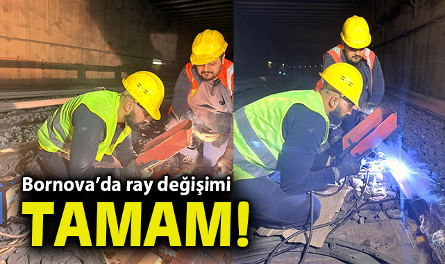 Bornova’da ray değişimi tamam!
