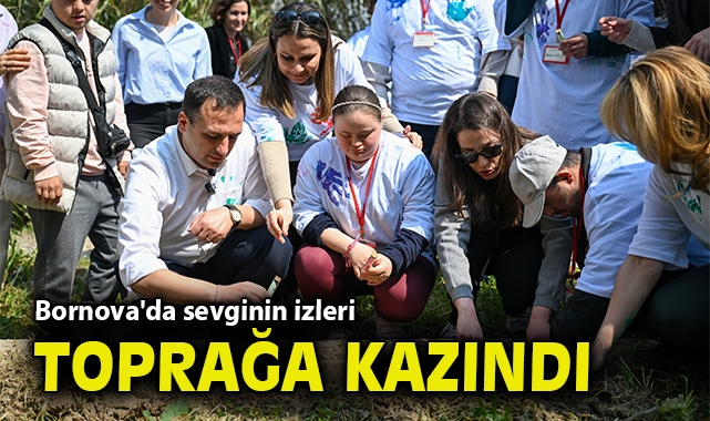 Bornova'da sevginin izleri toprağa kazındı