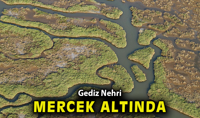 Gediz Nehri mercek altında