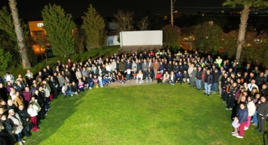 Güzelbahçe’de iftar sonrası bayramlaşma coşkusu