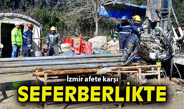 İzmir afete karşı seferberlikte