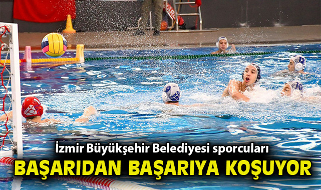 İzmir Büyükşehir Belediyesi sporcuları başarıdan başarıya koşuyor