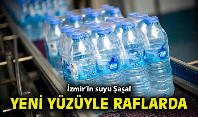İzmir’in suyu Şaşal yeni yüzüyle raflarda