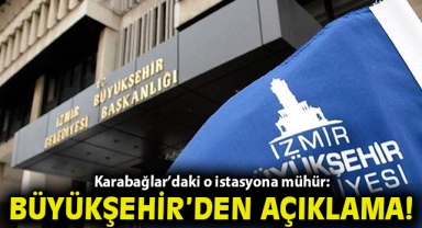 Karabağlar’daki o istasyona mühür: İzBB'den açıklama!