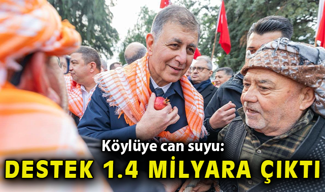 Köylüye can suyu: Destek 1,4 milyara çıktı