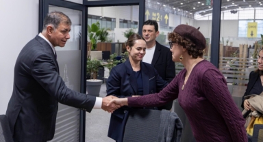 Minguzzi ailesinden Başkan Tugay’a ziyaret