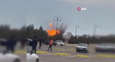 Nahçıvan Havalimanı'na İran kamikaze dronu düştü