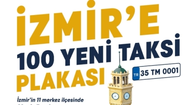 11 ilçeye 100 taksi plakası için ihale başvuruları devam ediyor