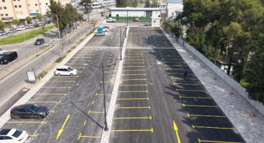 154 araçlık ücretsiz otopark hizmete girdi