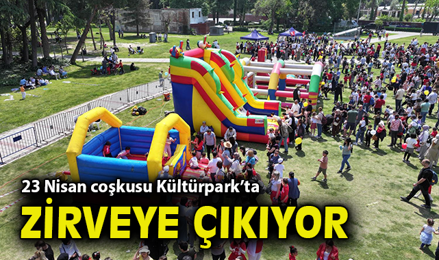 23 Nisan coşkusu Kültürpark’ta zirveye çıkıyor