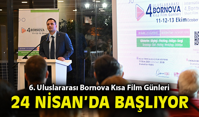6. Uluslararası Bornova Kısa Film Günleri 24 Nisan’da başlıyor