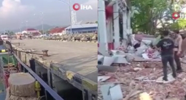 7.4 büyüklüğünde deprem: Tsunami uyarısı yapıldı