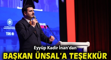 AK Parti Genel Sekreteri Eyyüp Kadir İnan'dan Karşıyaka Belediye Başkanı Behice Yıldız Ünsal’a teşekkür