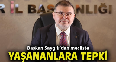 AK Parti İzmir İl Başkanı Saygılı'dan mecliste yaşananlara tepki!