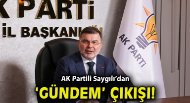 AK Parti İzmir İl Başkanı Saygılı’dan Yerel Yönetime Eleştiri
