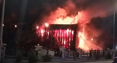 Ankara’da fabrika yangını