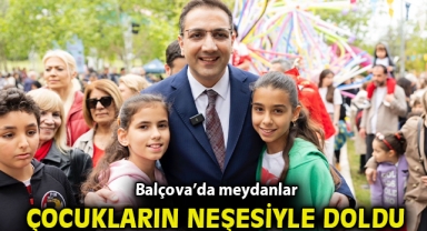 Balçova’da 23 Nisan Coşkusu Zirveye Ulaştı: Meydanlar Çocukların Neşesiyle Doldu