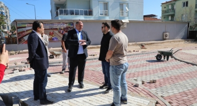 Başkan Çiçek Sahada