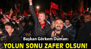  Başkan Duman’ın tahmini tuttu: 1 - 0