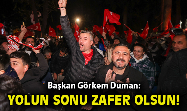  Başkan Duman’ın tahmini tuttu: 1 - 0