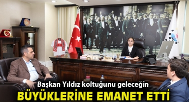 Başkan Yıldız Koltuğunu Geleceğin Büyüklerine Emanet Etti