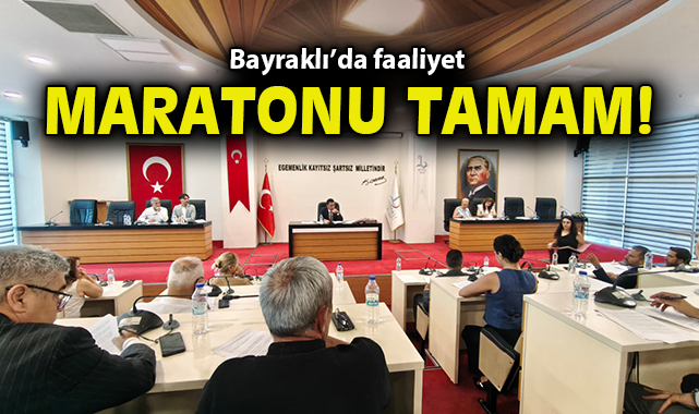 Bayraklı’da faaliyet maratonu tamam!