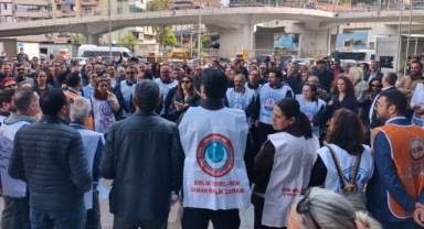 Bayraklı'da TİS süreci tıkandı... Eylem başladı!