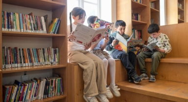 Bu kütüphane sadece çocuklar için!