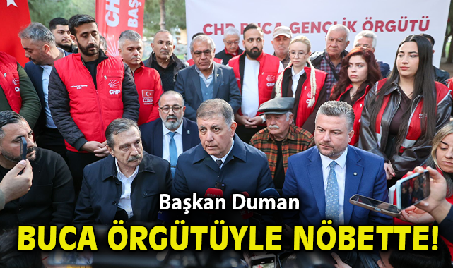 Buca Meslek Fabrikası için nöbet tuttu