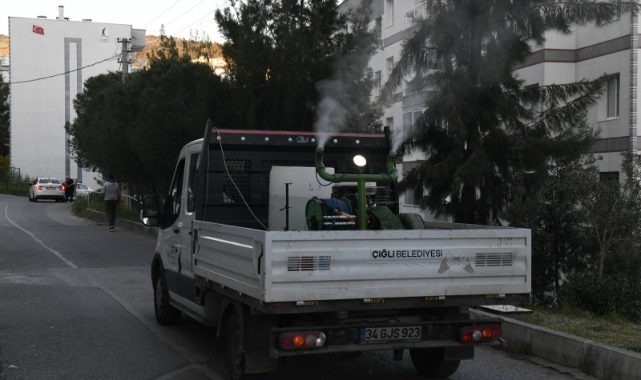 Çiğli’de sivrisinek ve haşerelere karşı etkin önlem