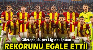 Göztepe, Süper Lig’deki puan rekorunu egale etti