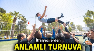 İtfaiyecilerden anlamlı turnuva